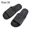 Anti-static Anti-skid Six-hole Slippers, Size: 38 (Black)