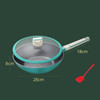 Maifan Stone Non-Stick Cookware Stainless Steel Food Supplement Pot, Specification: Wok 28cm
