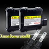 55W H13/9008 6000K HID Xenon Conversion Kit with High Intensity Discharge Alloy Slim Ballast, White