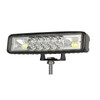 2 PCS Car 6 inch Dual-row Mixed Light Strip Lamp Floodlight & Spotlight Work Light
