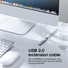 JOYROOM S-2030N13 3A USB2.0 Nylon Braid Extension Cable