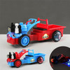 Children Electric Omni-directional Wheel Tractor Model Toy with Light Music