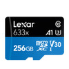 Lexar 633x 256GB High-speed Mobile Phone Camera Memory TF Card Switch Expansion Driving Recorder Dedicated Storage Flash Memory Card