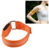 Nylon Night Sports LED Light Armband Light Bracelet, Specification:Battery Version(Orange)