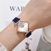 2 PCS Ladies Diamond Dial Quartz Watch, Colour: Blue