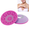 Breast Massager with Anti-sagging And Remote Control, Style:Hot Compress(Purple)