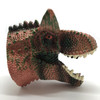 Soft Rubber Hand Puppet Simulation Animal Dinosaur Model Children Funny Toys, Style:Carnotaurus