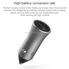 Original Xiaomi CC05ZM 18W Dual USB Ports Car Charger with LED Indicator Light