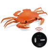 9995 Infrared Sensor Remote Control Simulated Crab Creative Children Electric Tricky Toy Model (Yellow)