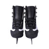 BING XING Unisex Genuine Leather Anti-collision Figure Skating Ice Skates Shoes, Size: 41(Black White)