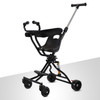 One-click Folding Baby Stroller, Color:Black 1