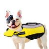 Pet Life Jacket Airbag Inflatable Dog Folding Safety Swimsuit, Size:M