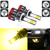 2 PCS EV19 880 / 881 DC9-30V 30W 3000LM 3000K IP68 Car Fog Lights (Gold Light)