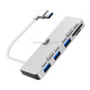 Rocketek For iMac USB3.0 x 3 + SD / TF Multi-function HUB Expansion Dock