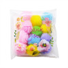 10 Packs Rose Baking Packaging Self-adhesive Bag Mooncake Cookies Snack Bag, Size:7x7+3cm