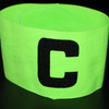 10 PCS Football Match Armband Elastic Sticker Winding-Type C Marker(Green)