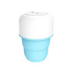 Ice Cream Foldable USB Night Light Mini Car Nano Spray Air Humidifier(Wave Soda Blue)