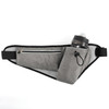 YIPINU YS20 Outdoor Sport Waterproof Double Layer Mobile Phone Storage Waist Bag Kettle Bag(Grey)