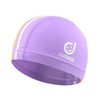 1101 Middle Age Children Deepen Summer Sun Protection Swimming Caps(Purple)