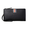 Men Leather Casual Clutch Leather Smart Anti-Theft & Anti-Lost Coin Purse, Size:Small