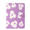 Flower Pattern Horizontal Flip Leather Case with Holder & Sleep / Wake-up Function For iPad Pro 11 inch (2018)(Purple)