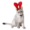 Christmas Pet Supplies Puppy Hat Holiday Ornaments Antlers Headband, Size: L