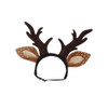 Pet Christmas Dress Up Holiday Ornament Antlers Hair Band, Size: L