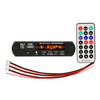 Car 5V 2x3W Audio MP3 Player Decoder Board FM Radio TF USB 3.5mm AUX, with Bluetooth / Recording Call Function / Power Amplifier / Remote Control