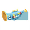 Children Early Education Puzzle Playing Simulation Musical Instrument, Style: 6806 Trumpet-Blue