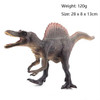 Simulation Animal Dinosaur World Static Toy Models, Style: Gray Spinosaurus