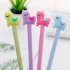 4 PCS Gel Pens Cartoon Creative Alpaca Shape Student Signature Pen(Pink)