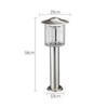 Outdoor Courtyard Garden Waterproof Outdoor Mosquito Repellent Lamp, Color:DW01 Silver