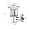 Outdoor Courtyard Garden Waterproof Outdoor Mosquito Repellent Lamp, Color:388B Silver