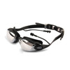 YJ003 Electroplating HD Anti-fog Swimming Glasses Waterproof Diving Equipment for Man and Women(Black)