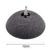 12cm Semicircular Gas Stone Aquarium Oxygen Bubble Stone Gas Plate Oxygenation Head Sand Table Oxygen Disk Gas Stone