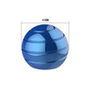 Fully Disassembled Rotating Tabletop Ball Decompression Gyroscope Tabletop Toy, Specification:Diameter 45mm(Blue)