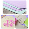 Non-slip Large and Thick Silicone Pastry Mat with Measurements 19 x 15 Inch, Random Color