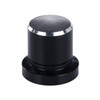 Car Metal Bump Stop Screw Cap(Black)