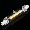 R7S 3W 350LM 78mm COB LED Bulb Glass Tube Replacement Halogen Lamp Spot Light, White Light