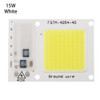High Power 220V LED FloodlightCool/Warm White COB LED Chip IP65 Smart IC Driver Lamp(15W white)