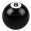 Black 8 Ball Shift Knob for Automatic Gear Shifer, Adapter Size: M8 x 1.25