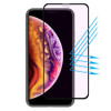 ENKAY Hat-prince Full Glue 0.26mm 9H 2.5D Curved Edge Anti Blue-ray Full Screen Tempered Glass Film for iPhone XS Max (Black)