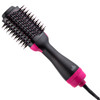 2 in 1 Multi-functional Comb Styling Rotating Hot Hair Dryer Straightener Curler EU Plug