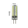 5 PCS YWXLight GY6.35 5W 80LEDs SMD 4014 Energy Saving LED Silicone Lamp (Cold White)