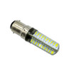 YWXLight BA15D 5W 80LEDs SMD 4014 Energy Saving LED Corn Light Silicone Lamp (Cold White)