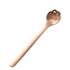 Stainless Steel Creative Cat Claw Coffee Spoon Dessert Cake Spoon, Style:Cat Claw Spoon, Color:Rose Gold
