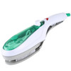 Handheld Garment Steamer Brush Portable Clothes Steam Iron, UK Plug 220V(Green)