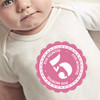 12 PCS/Set Newborn Baby Month Stickers 1-12 Months for Photo Keepsakes