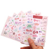 2 Sets Children Cartoon Stickers Featured Font Album Diary Stickers