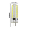 YWXLight 6PCS G4 7W AC 220-240V 152LEDs SMD 3014 Energy-saving LED Silicone Lamp (Cold White)